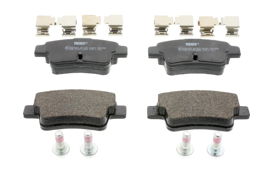 set placute frana,frana disc FERODO FDB1858