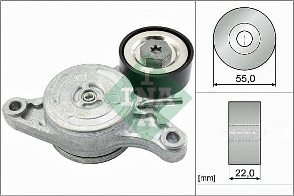 Intinzator curea, curea distributie Schaeffler INA 534 0420 10