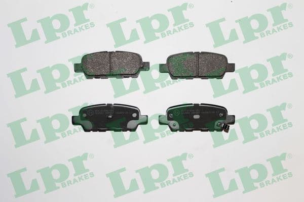 set placute frana,frana disc LPR 05P857