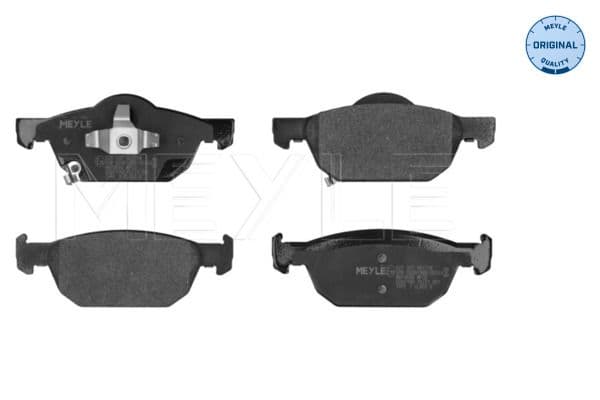 set placute frana,frana disc MEYLE -ORIGINAL: True to OE. 025 247 9617/W