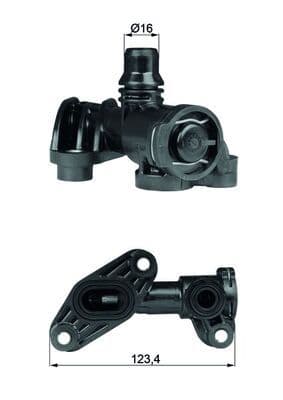 termostat,racire ulei MAHLE BEHR TO 6 93