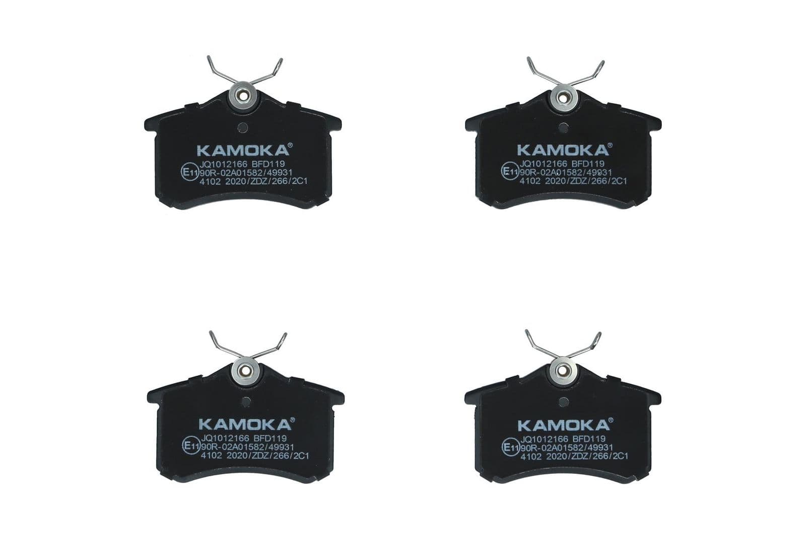 set placute frana,frana disc KAMOKA JQ1012166