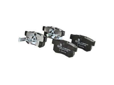 set placute frana,frana disc DELPHI LP1972