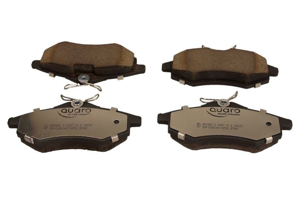 set placute frana,frana disc QUARO SILVER CERAMIC QP9380C