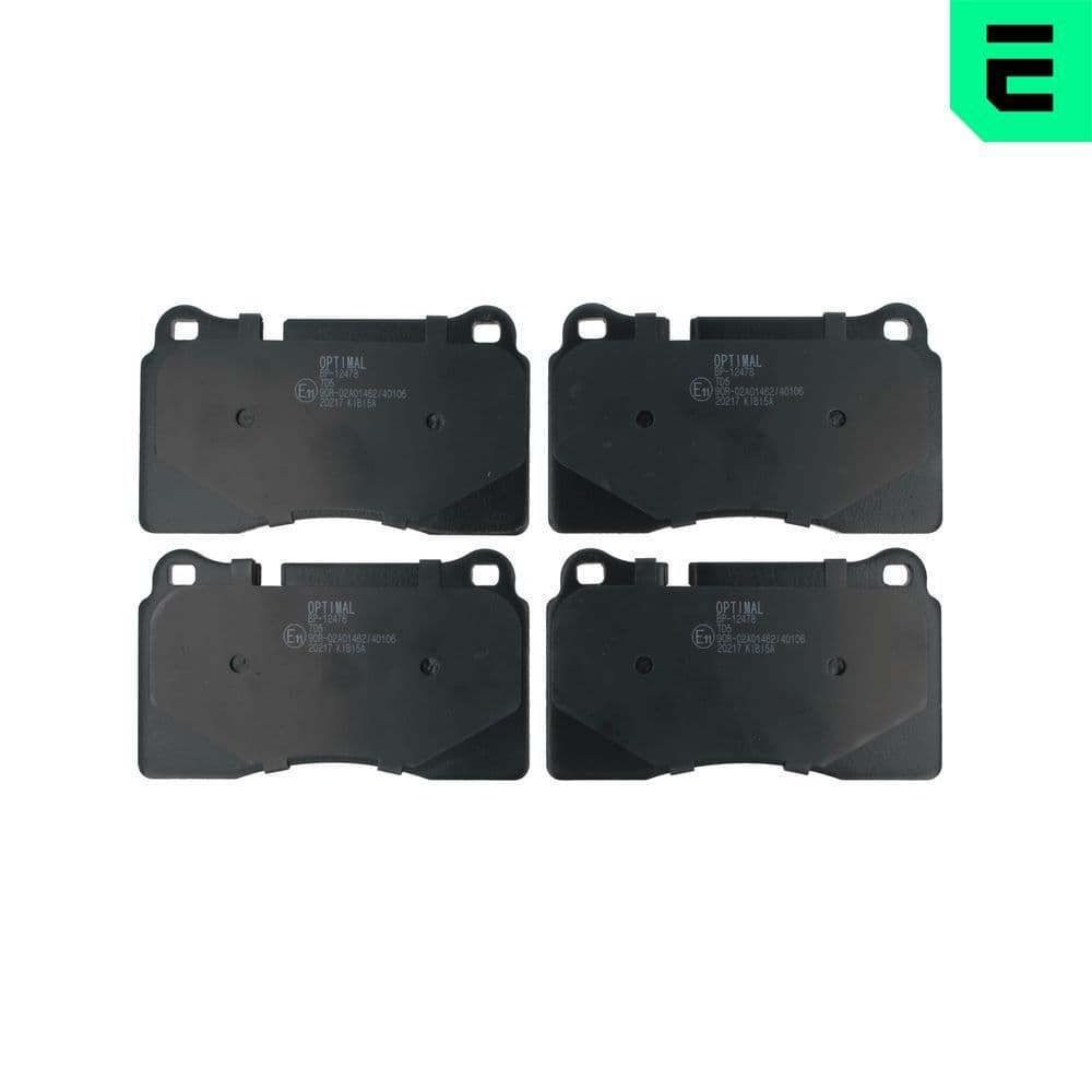 set placute frana,frana disc OPTIMAL BP-12478