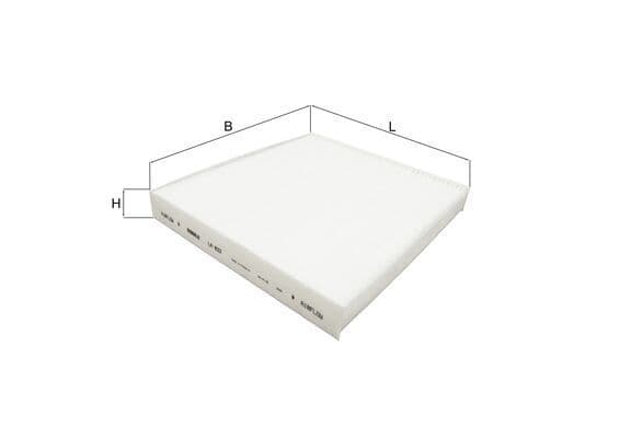 Filtru, aer habitaclu MAHLE LA 833