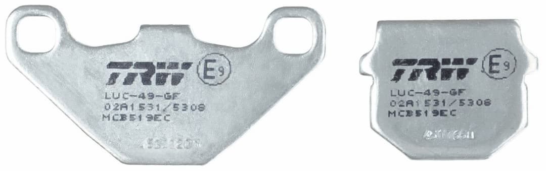 set placute frana,frana disc TRW Organic Eco MCB519EC