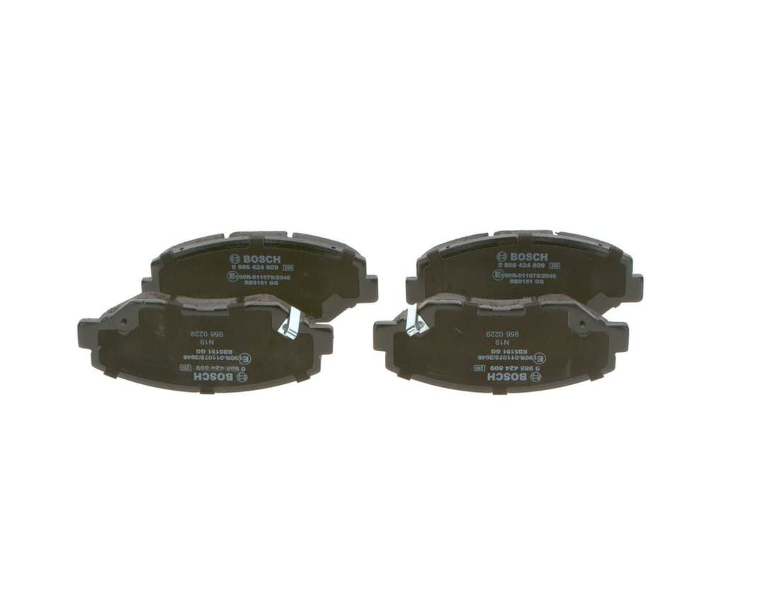 set placute frana,frana disc BOSCH 0 986 424 809