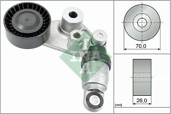 Intinzator curea, curea distributie Schaeffler INA 534 0297 10