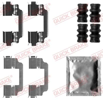 Set accesorii, placute frana QUICK BRAKE 109-1861