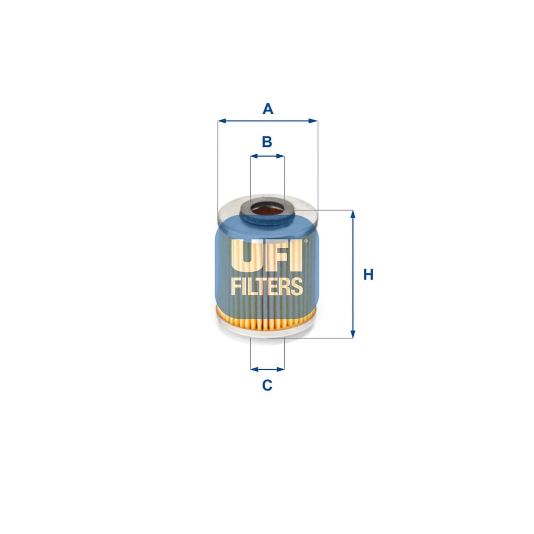 Filtru ulei UFI 25.587.00
