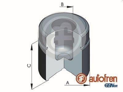 Piston, etrier frana AUTOFREN SEINSA D025386