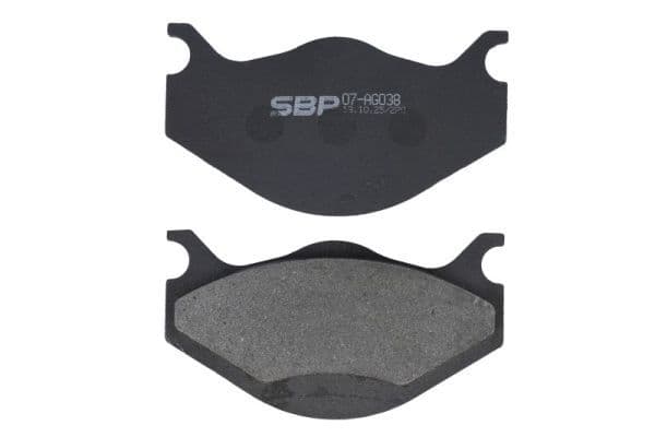set placute frana,frana disc SBP 07-AG038