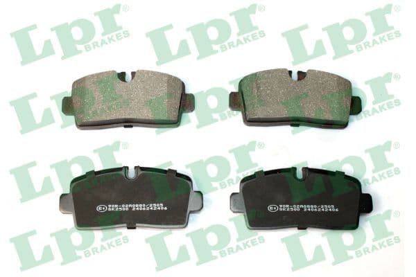 set placute frana,frana disc LPR 05P2406