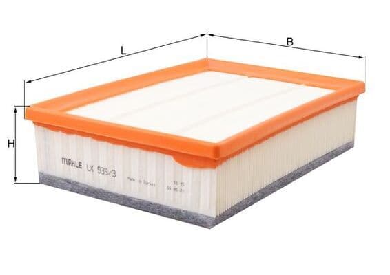 Filtru aer MAHLE LX 935/3