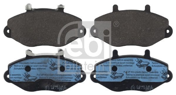 set placute frana,frana disc FEBI BILSTEIN 116070