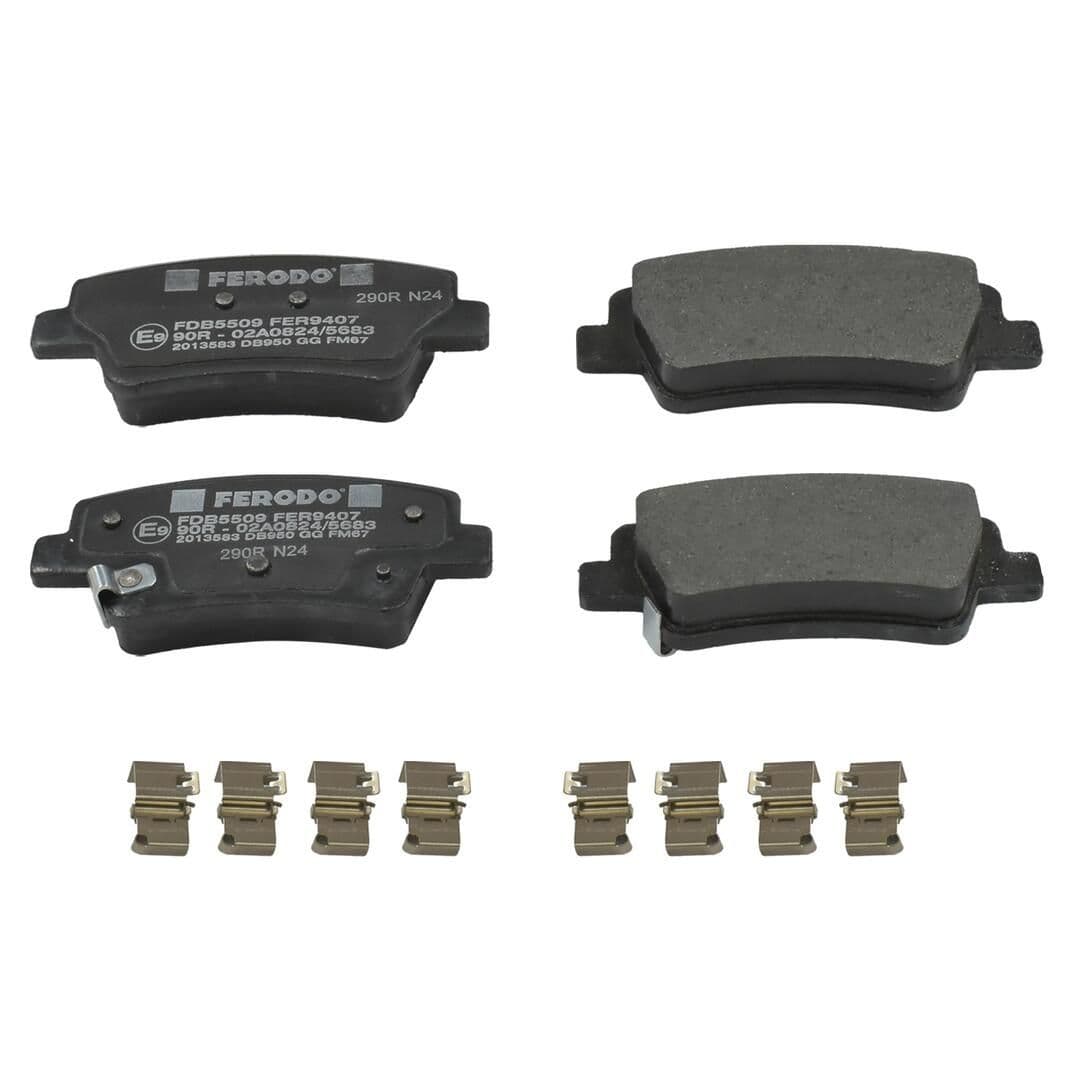 set placute frana,frana disc FERODO PREMIER ECO FRICTION FDB5509