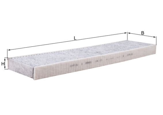 Filtru, aer habitaclu MAHLE LAK 171