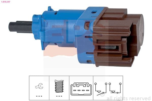 Comutator lumini frana EPS Made in Italy - OE Equivalent 1.810.247