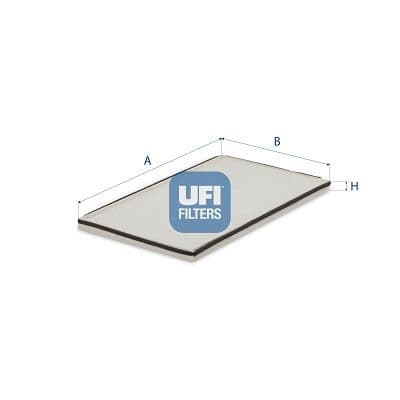 Filtru, aer habitaclu UFI 53.001.00