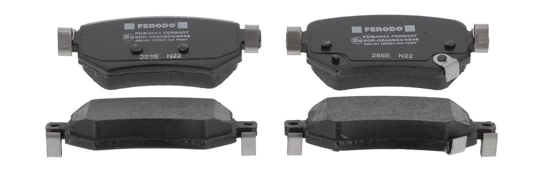 set placute frana,frana disc FERODO PREMIER ECO FRICTION FDB4944