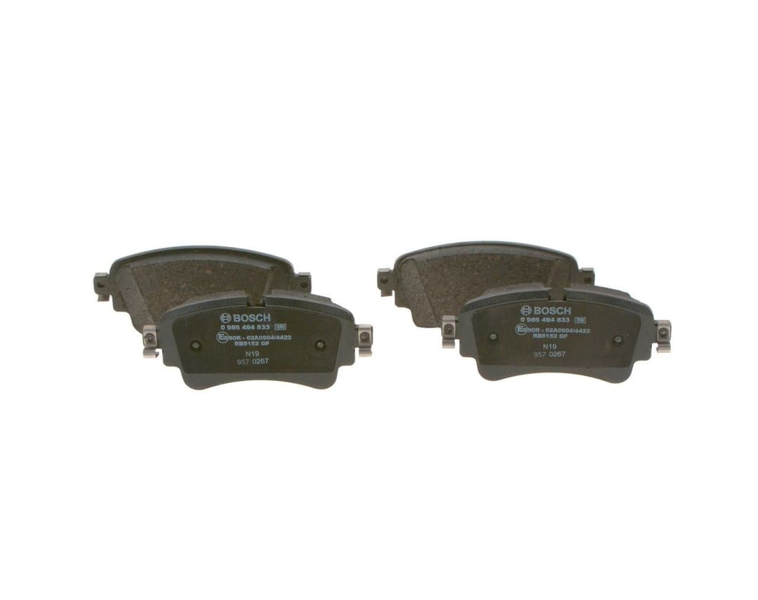 set placute frana,frana disc BOSCH 0 986 494 833