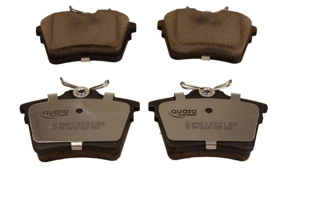 set placute frana,frana disc QUARO SILVER CERAMIC QP4462C