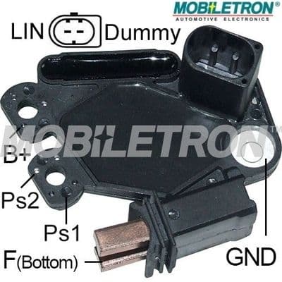 Regulator, alternator MOBILETRON VR-V0614