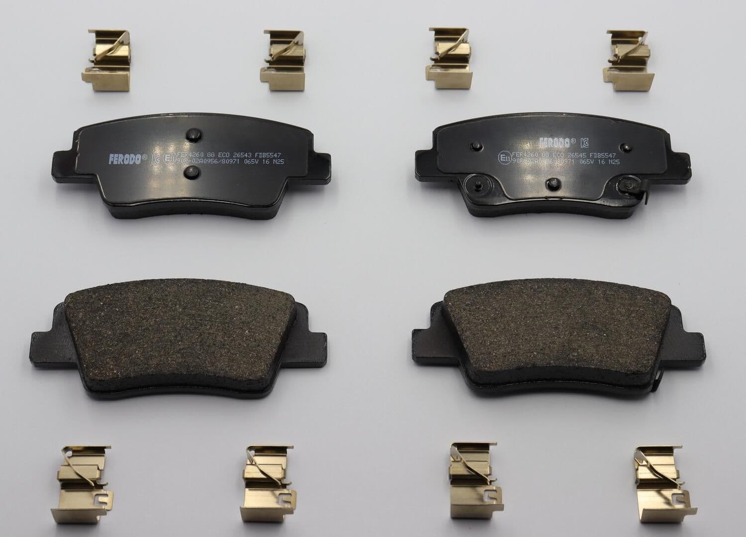 set placute frana,frana disc FERODO FDB5547