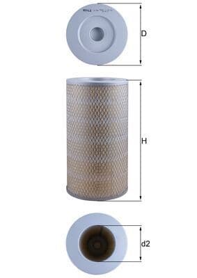 Filtru aer MAHLE LX 941