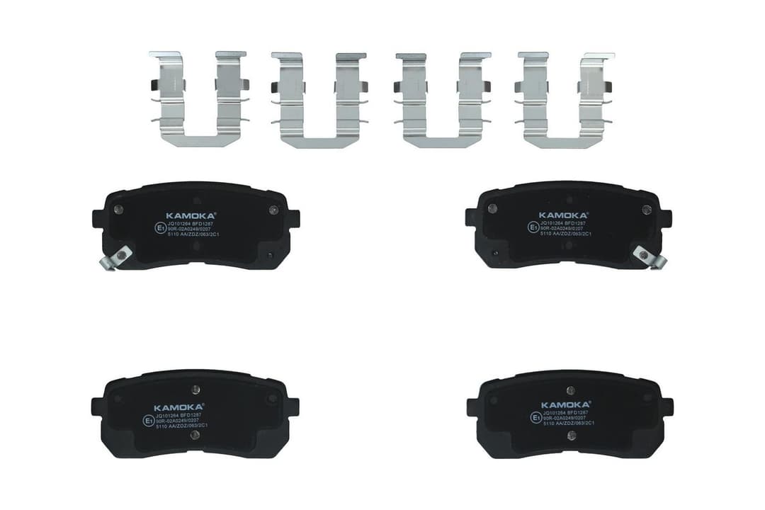 set placute frana,frana disc KAMOKA JQ101264