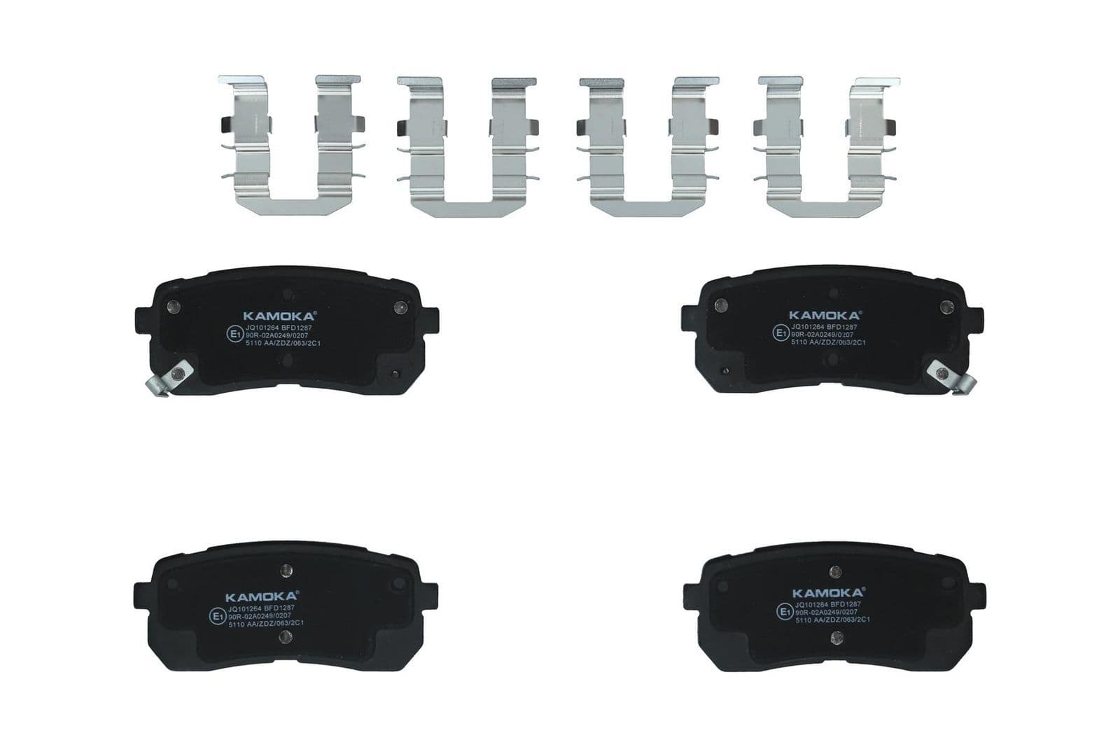 set placute frana,frana disc KAMOKA JQ101264