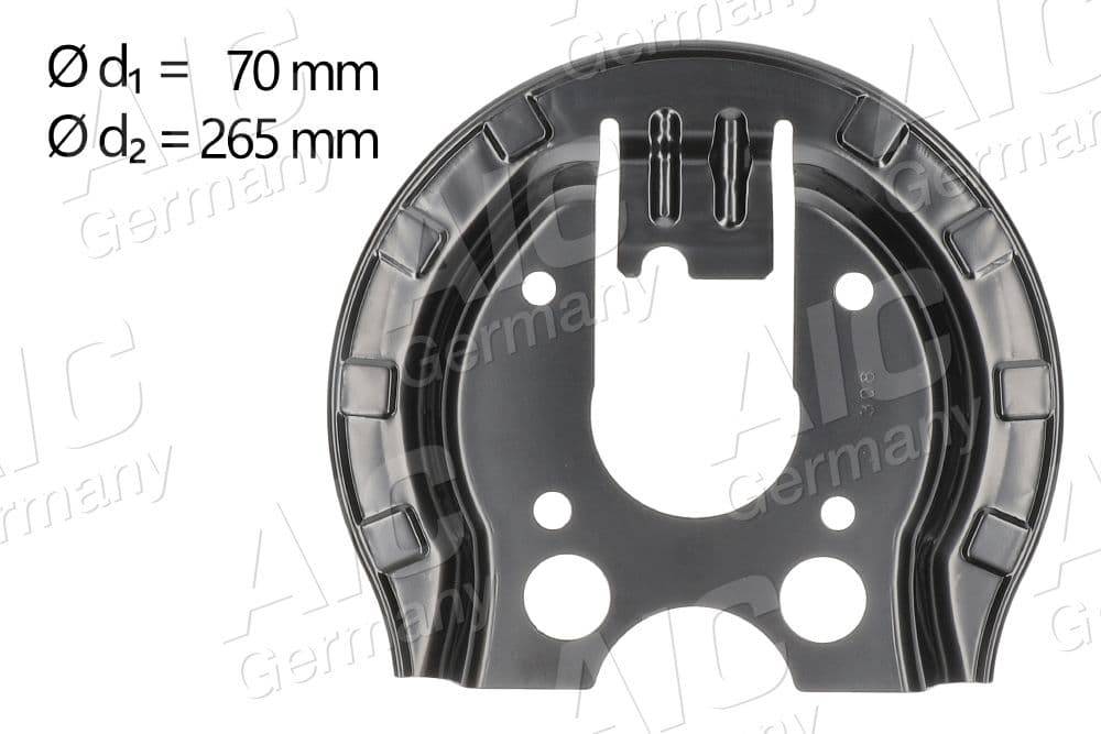protectie stropire,disc frana AIC Calitatea originală 58259