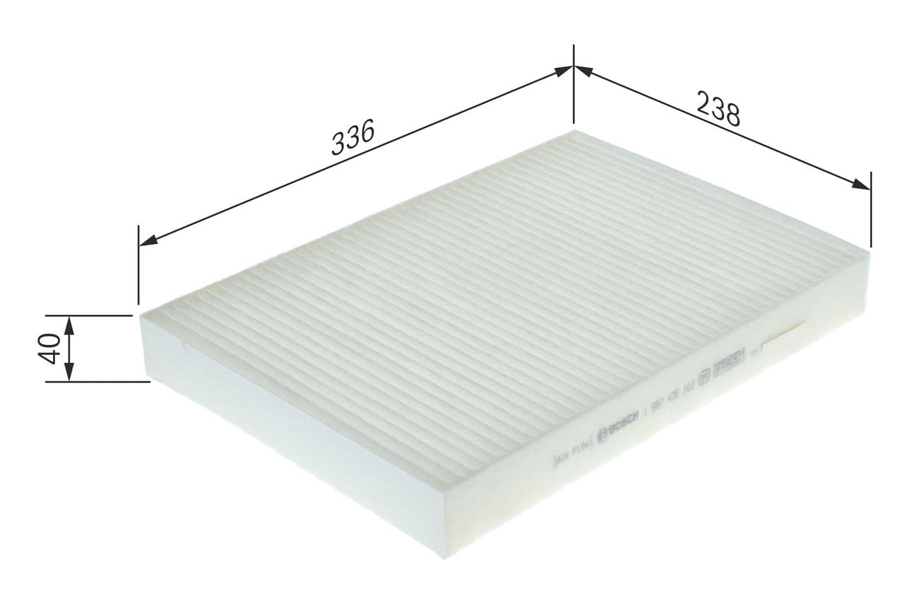 Filtru, aer habitaclu BOSCH 1 987 435 103