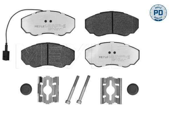 set placute frana,frana disc MEYLE -PD: Advanced performance and design. 025 239 1719/PD