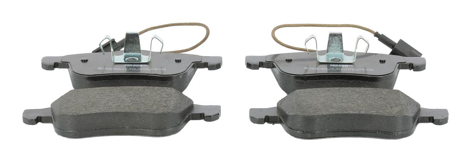 set placute frana,frana disc FERODO FDB1805