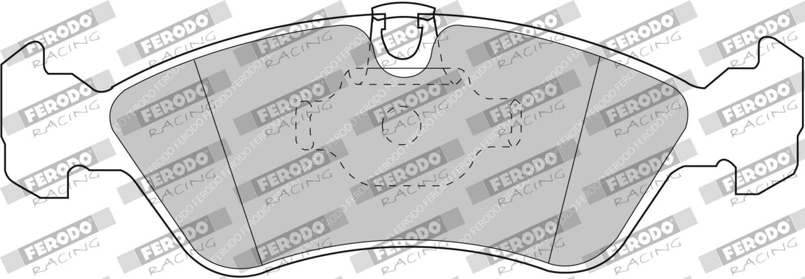 set placute frana,frana disc FERODO RACING DS PERFORMANCE FDS1067