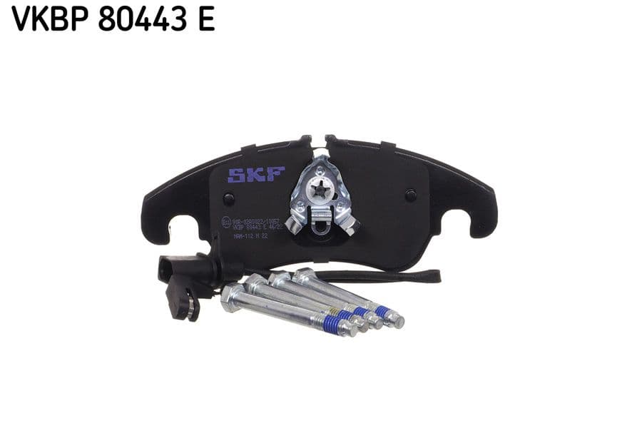 set placute frana,frana disc SKF VKBP 80443 E