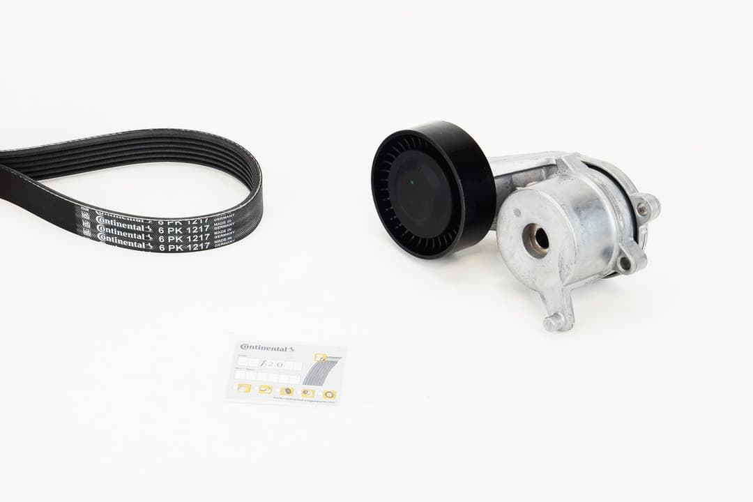 Set curea transmisie cu caneluri CONTINENTAL CTAM 6PK1217K4