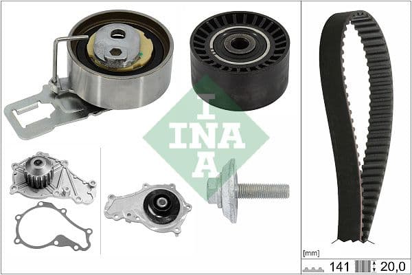 Set pompa apa + curea dintata Schaeffler INA 530 0698 30
