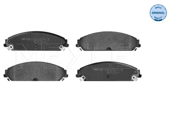set placute frana,frana disc MEYLE -ORIGINAL: True to OE. 025 241 6417/W