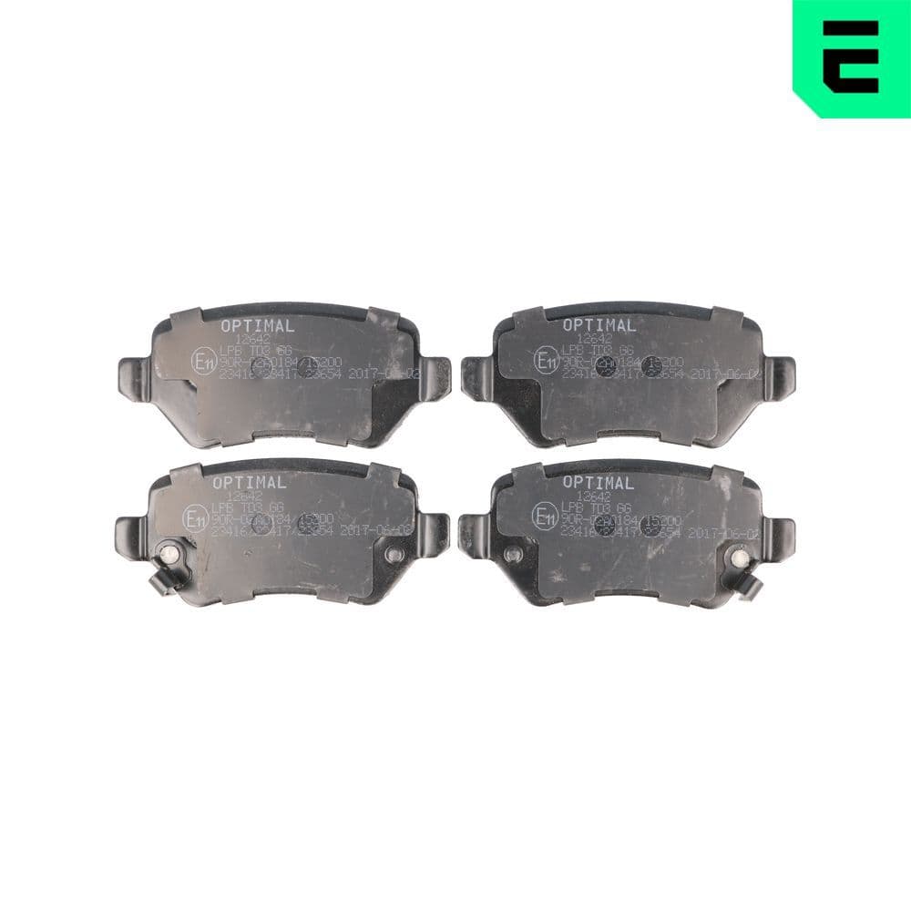 set placute frana,frana disc OPTIMAL BP-12642