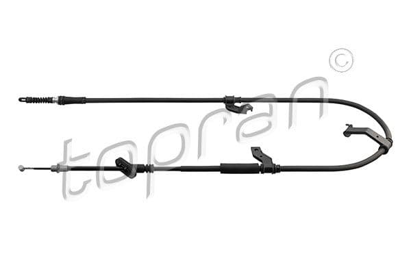 Cablu, frana de parcare TOPRAN 821 039