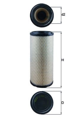 Filtru aer MAHLE LX 2959