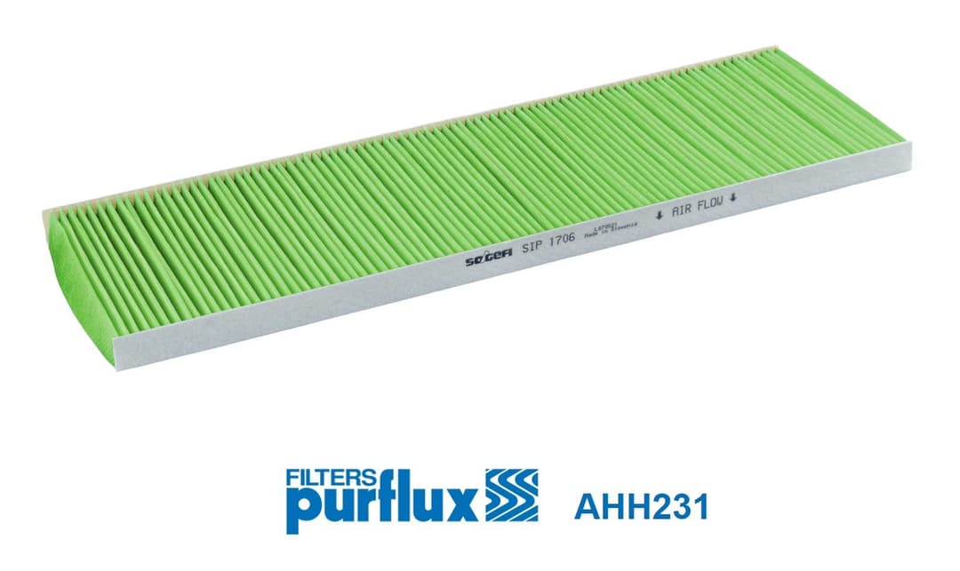 Filtru, aer habitaclu PURFLUX CabinHepa+ AHH231
