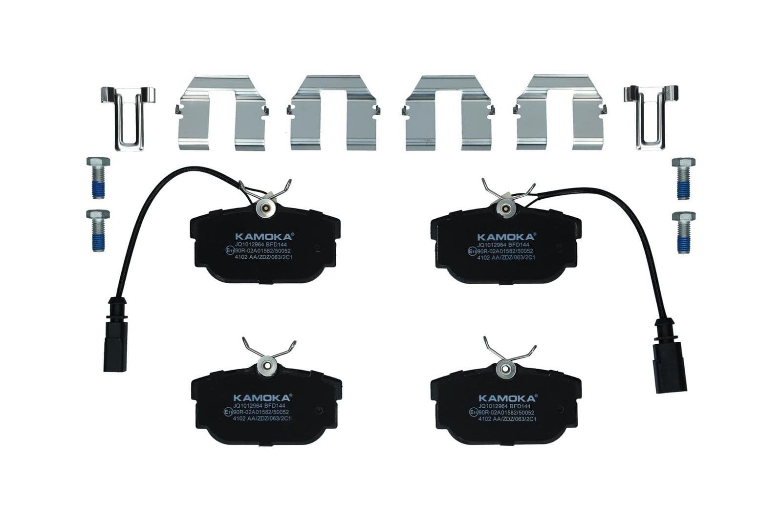 set placute frana,frana disc KAMOKA JQ1012964