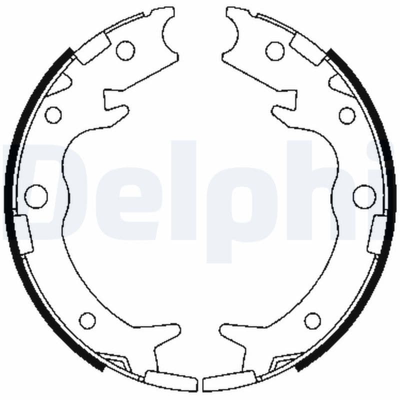 Set saboti frana DELPHI LS1900