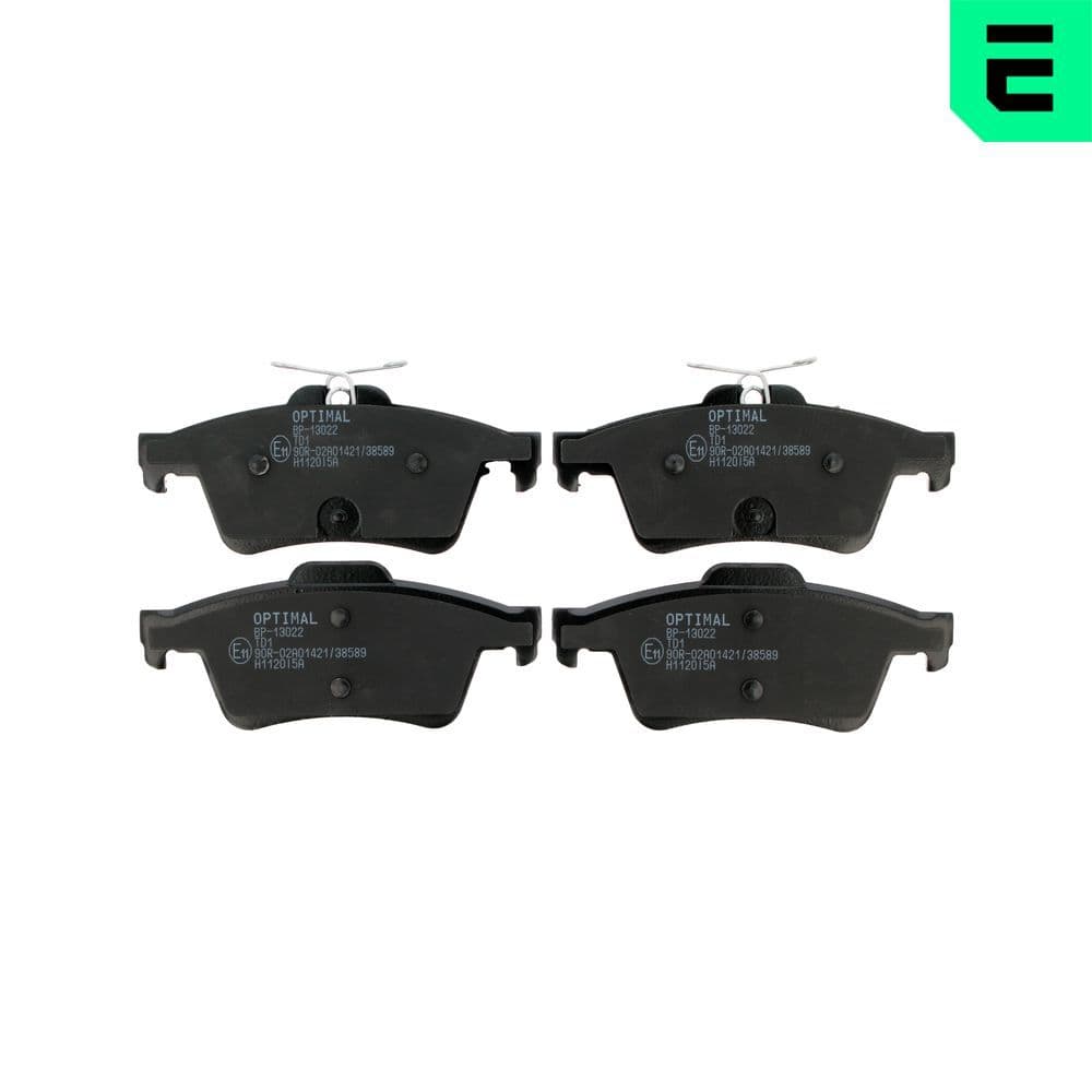 set placute frana,frana disc OPTIMAL BP-13022