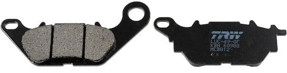 set placute frana,frana disc TRW MCB812