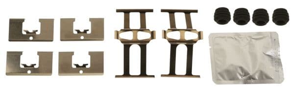 Set accesorii, placute frana TRW PFK694